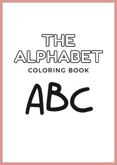 the alphabet coloring digital book