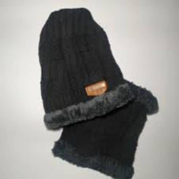 “Stylish Winter Cap with Cozy Neck Warmer – Perfect for Cold Weather!” 4