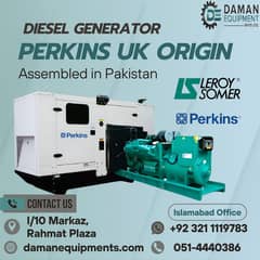 Heavy Duty Diesel Generator - Perkins Locally Assembled 20kVA