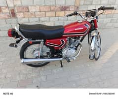 Honda 125 Model 2024 islamabad registered