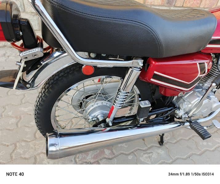 Honda 125 Model 2024 islamabad registered 3