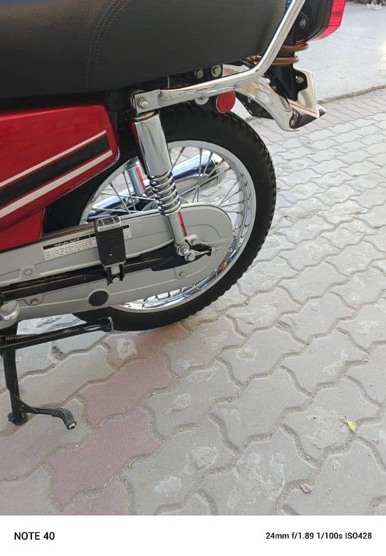 Honda 125 Model 2024 islamabad registered 5