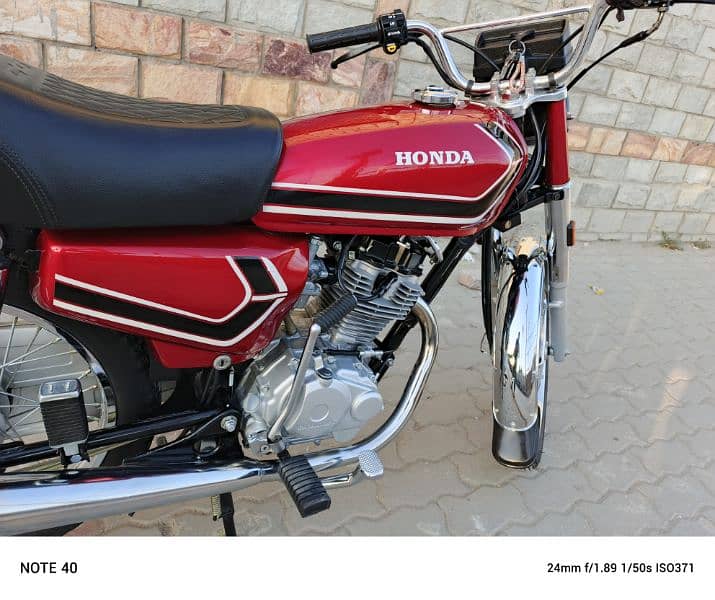 Honda 125 Model 2024 islamabad registered 8