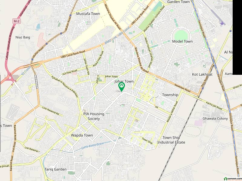 JOHAR TOWN BLOCK B3 3.6 MARLA CORNER PLOT FOR SALE 0