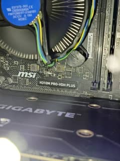 Msi H310M PRO-VDH PLUS AND I5 9400F AND ADATA 16GB RAMS.