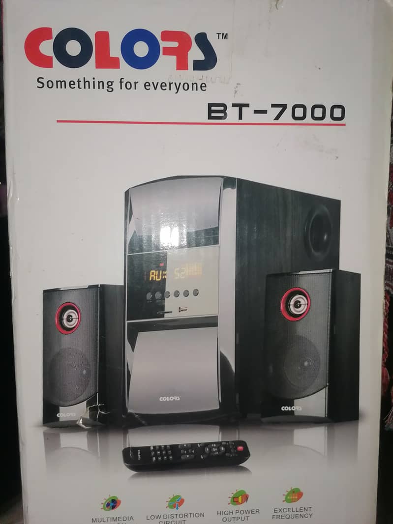 colour woofer  Bt-7000 0