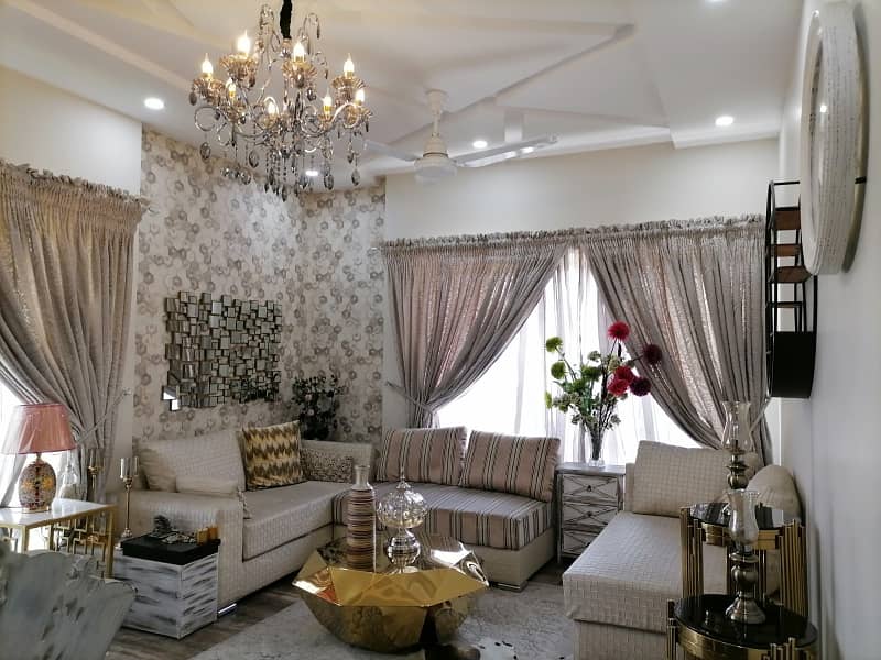 8 Marla Corner Furnished Double Unit House Available. For Sale In Faisal Town F-18 On Main Double Road Islamabad. 7