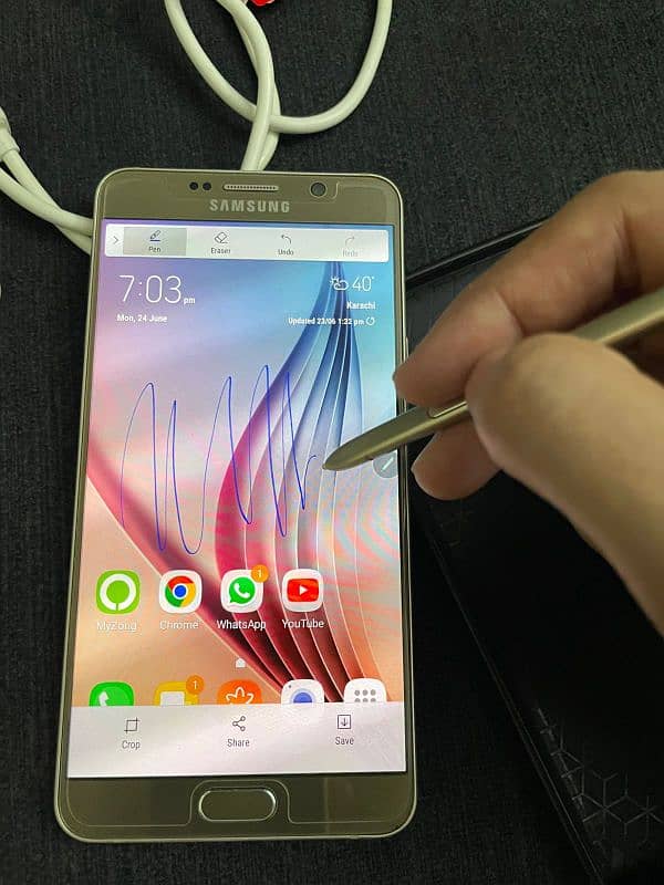 samsung galaxy note 5, 4/32 10/10 Box pta approved 1