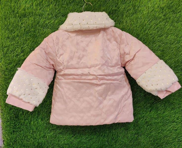 1 pc Girl's Fleece plain jacket 1