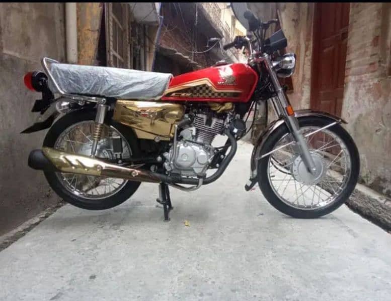 Honda 125 gold edition 2024 model 1