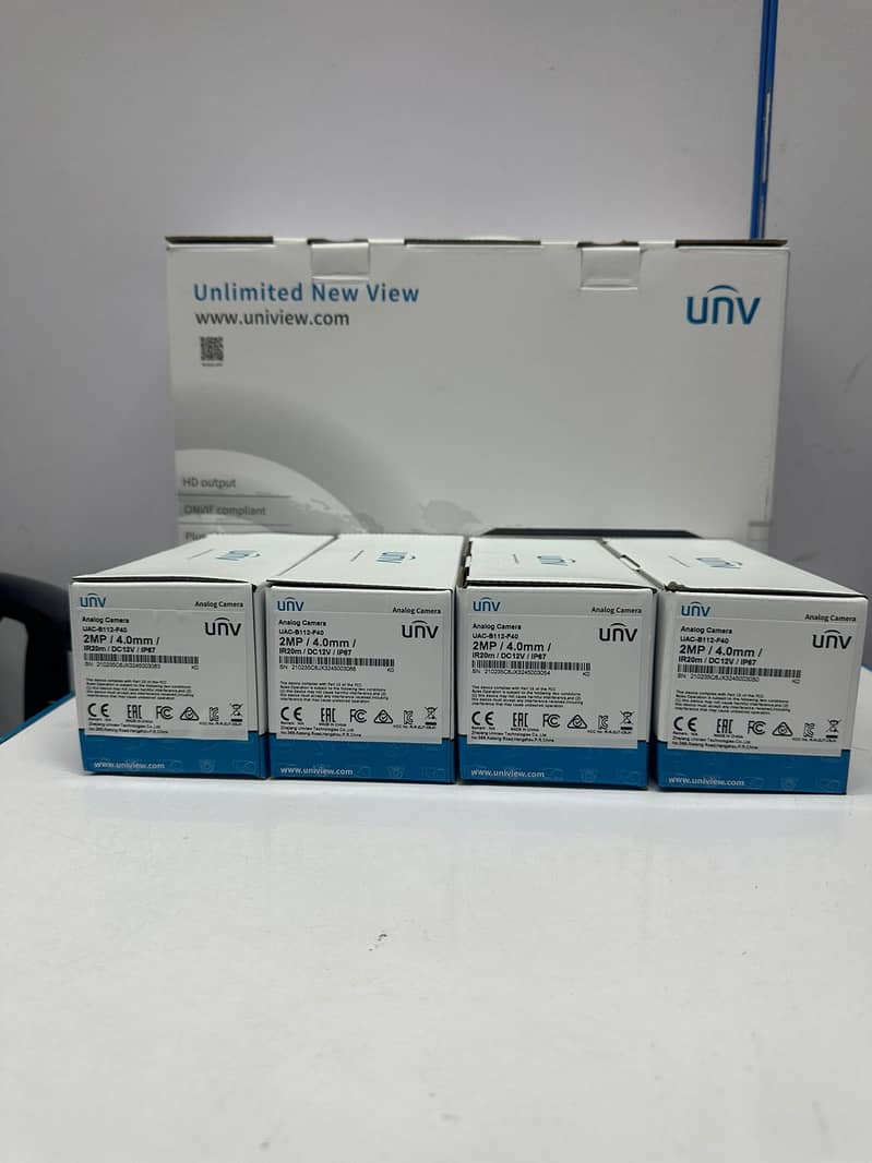 UNV Cctv camera / cctv Cameras / Security Cameras HD quality / dvr 3