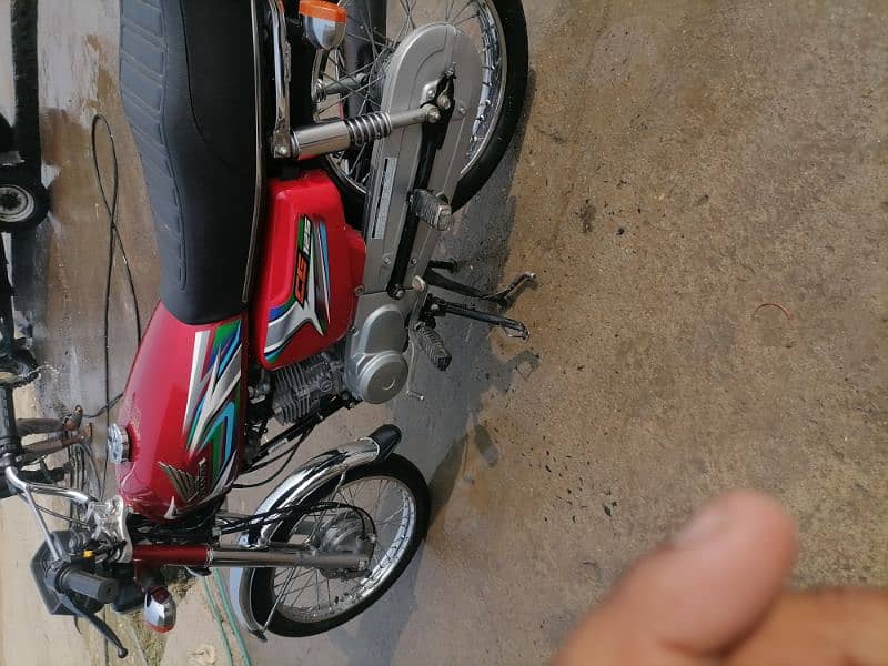 honda125 good condition all panjab number 2