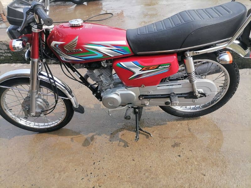 honda125 good condition all panjab number 3