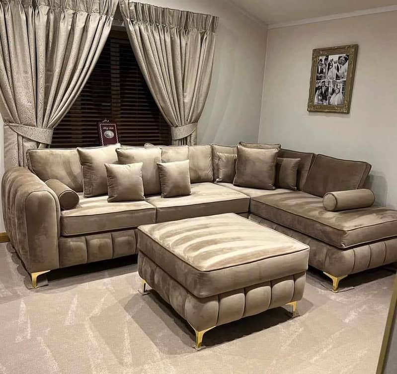 L Shape sofa set /corner sofa set / Poshish sofa set/Living room sofa 0