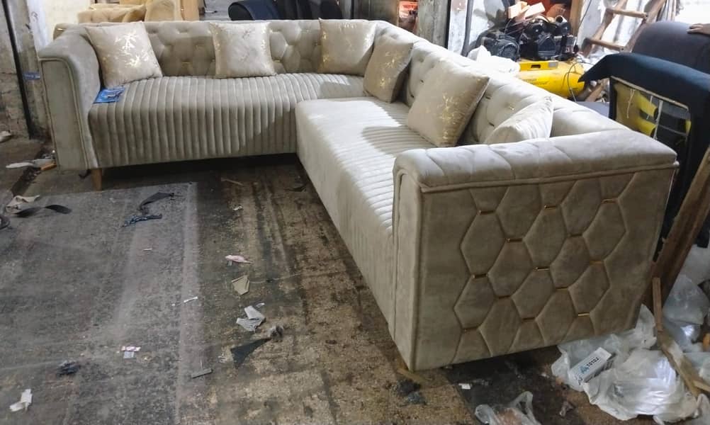 L Shape sofa set /corner sofa set / Poshish sofa set/Living room sofa 8