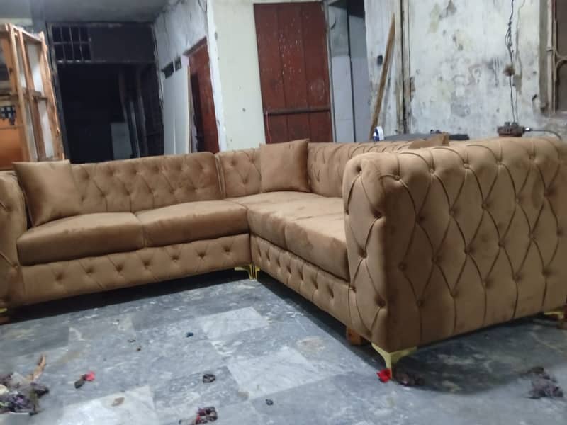 L Shape sofa set /corner sofa set / Poshish sofa set/Living room sofa 15