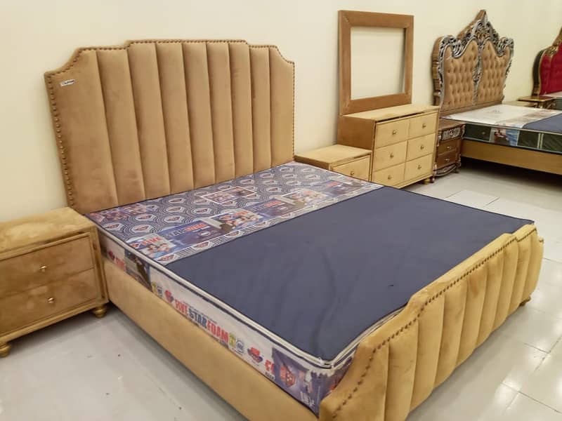 Double bed set / King size bed set / Poshish bed set / bed set 0