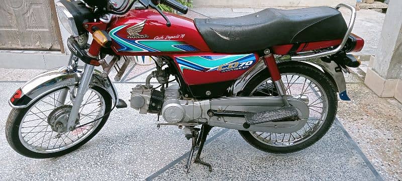 Honda CD 70 2018 Model Jhelum number 1