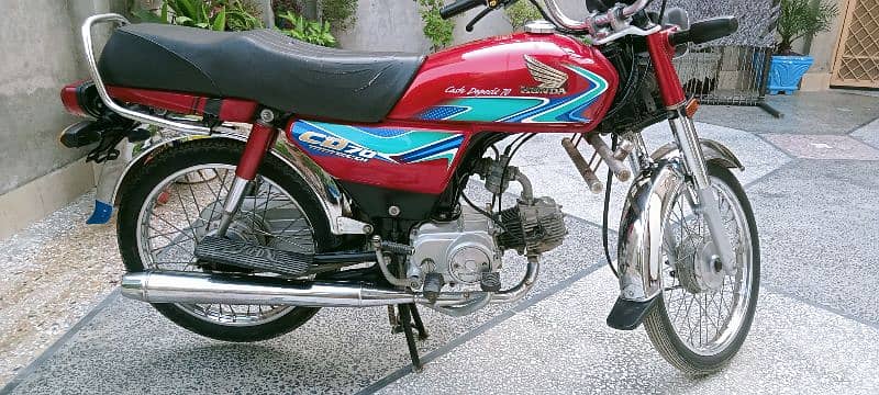 Honda CD 70 2018 Model Jhelum number 6