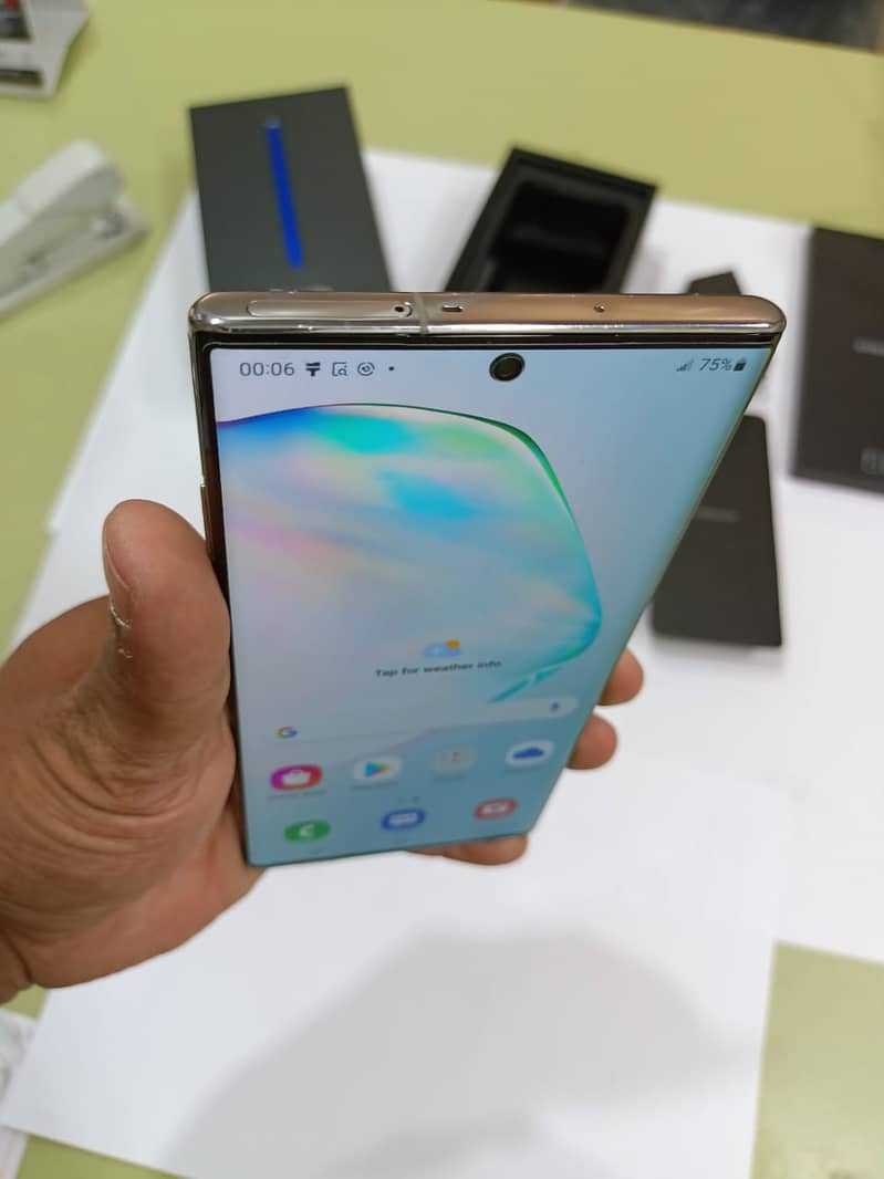 SAMSUNG GALAXY NOTE 10 PLUS 9