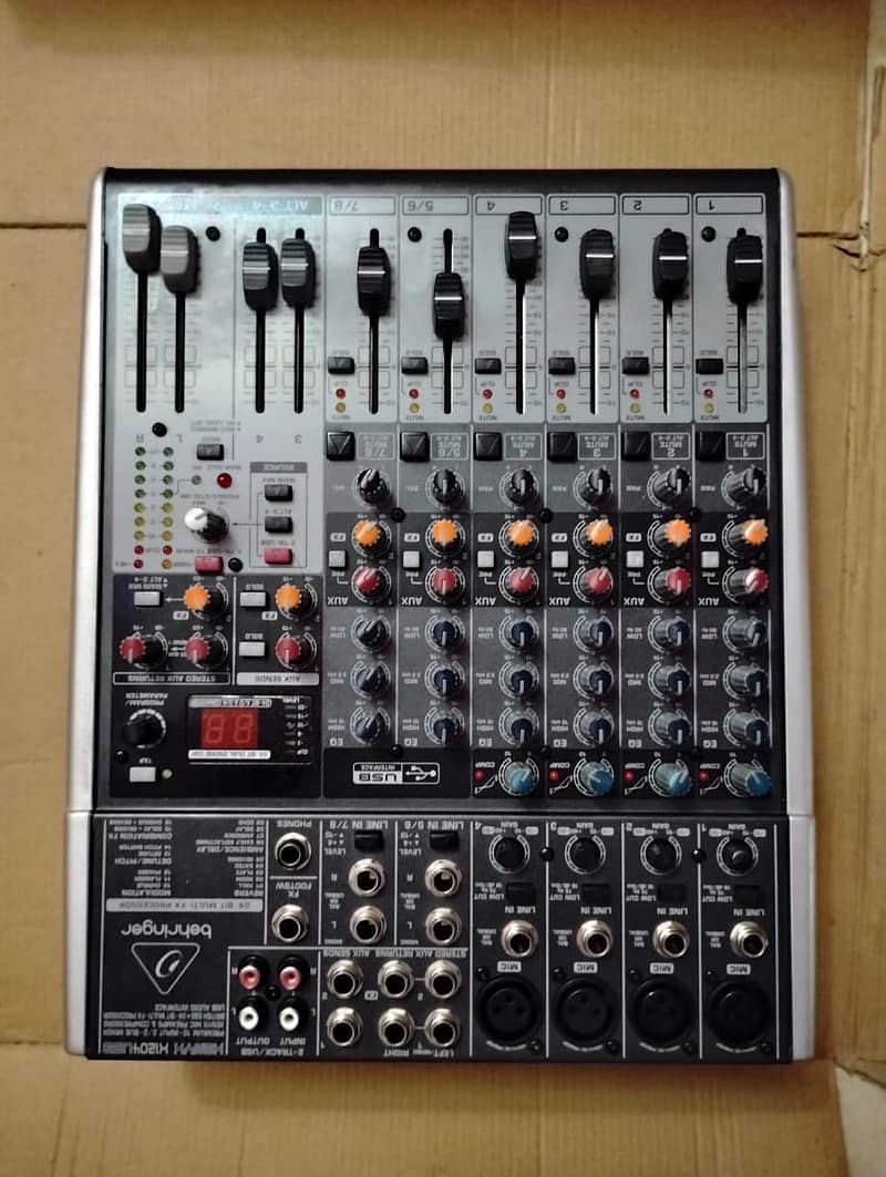 Behringer XENYX X1204USB – 12-Input USB Audio Mixer 4