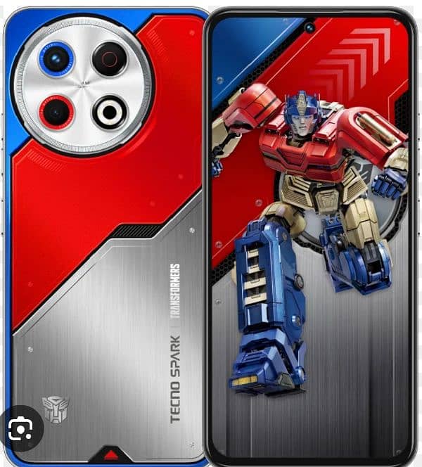 Tecno spark 30 pro transformers spacel edition 0