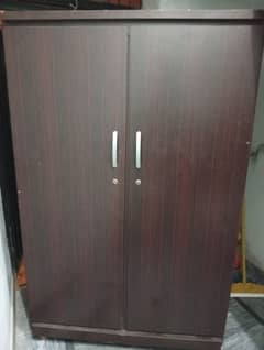 wooden wardrobe