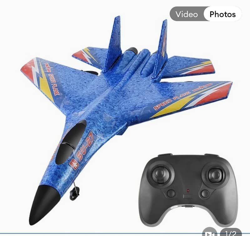 Su 27 2.4G glider form fighter jet remote control 1