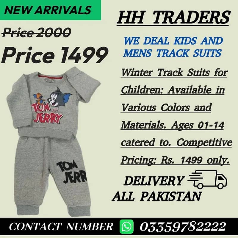 Kids Tracksuit / Baby Tracksuit / Kids Clothes for sale 3