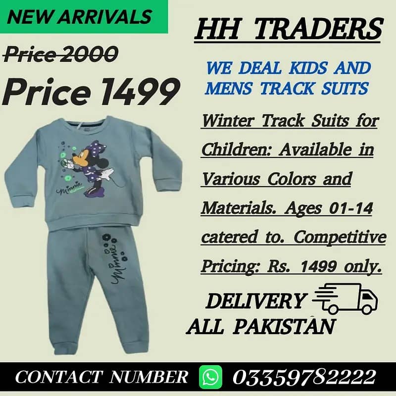 Kids Tracksuit / Baby Tracksuit / Kids Clothes for sale 7