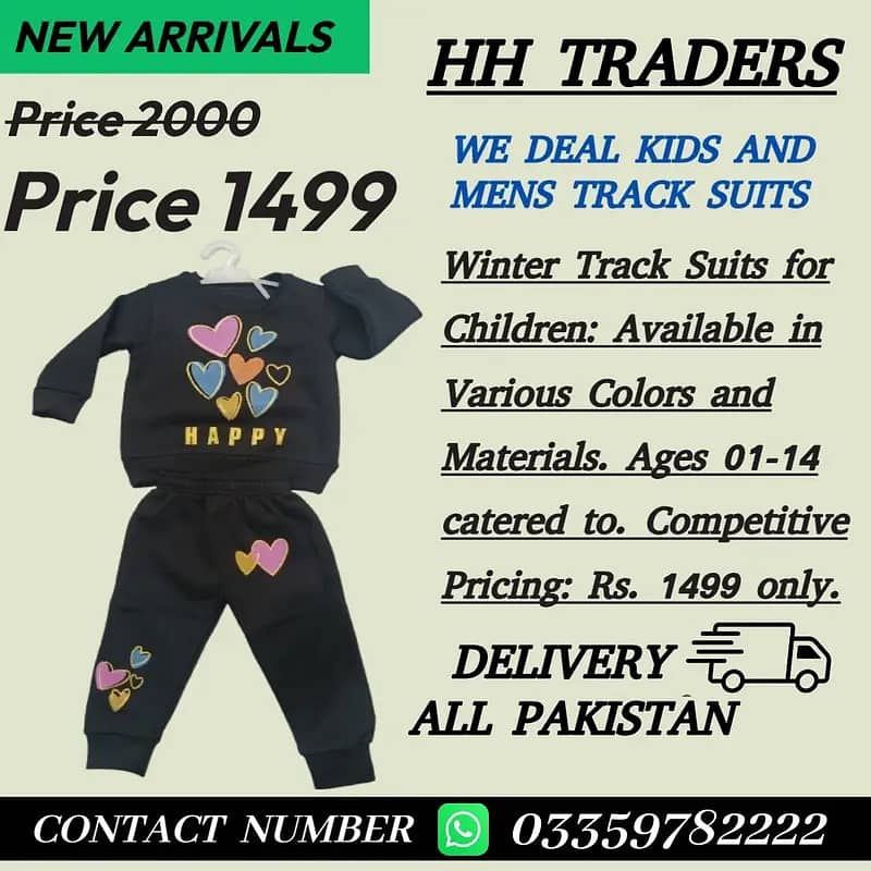 Kids Tracksuit / Baby Tracksuit / Kids Clothes for sale 8