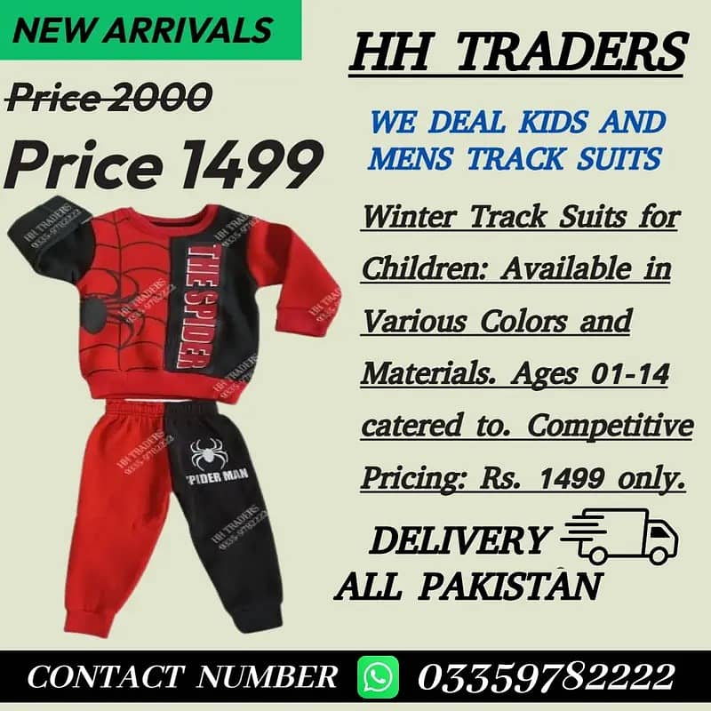 Kids Tracksuit / Baby Tracksuit / Kids Clothes for sale 9