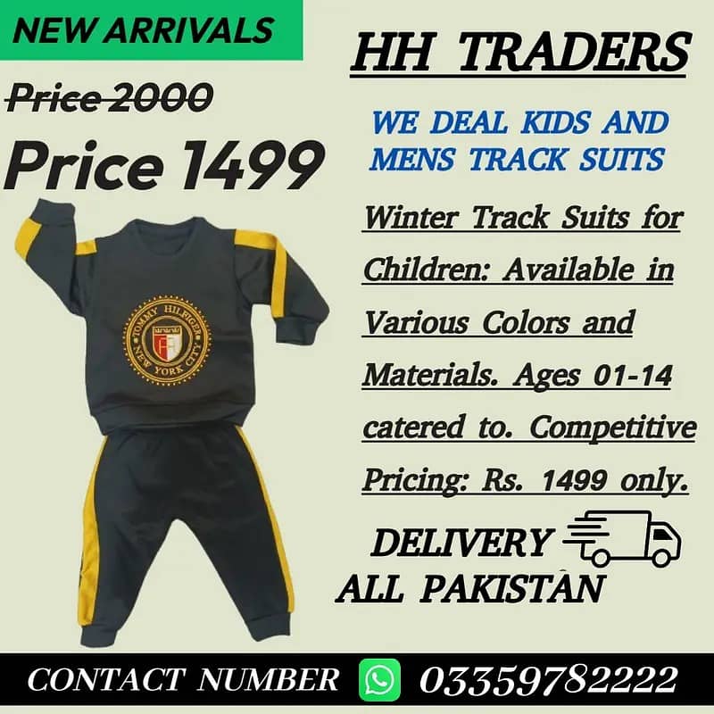 Kids Tracksuit / Baby Tracksuit / Kids Clothes for sale 12