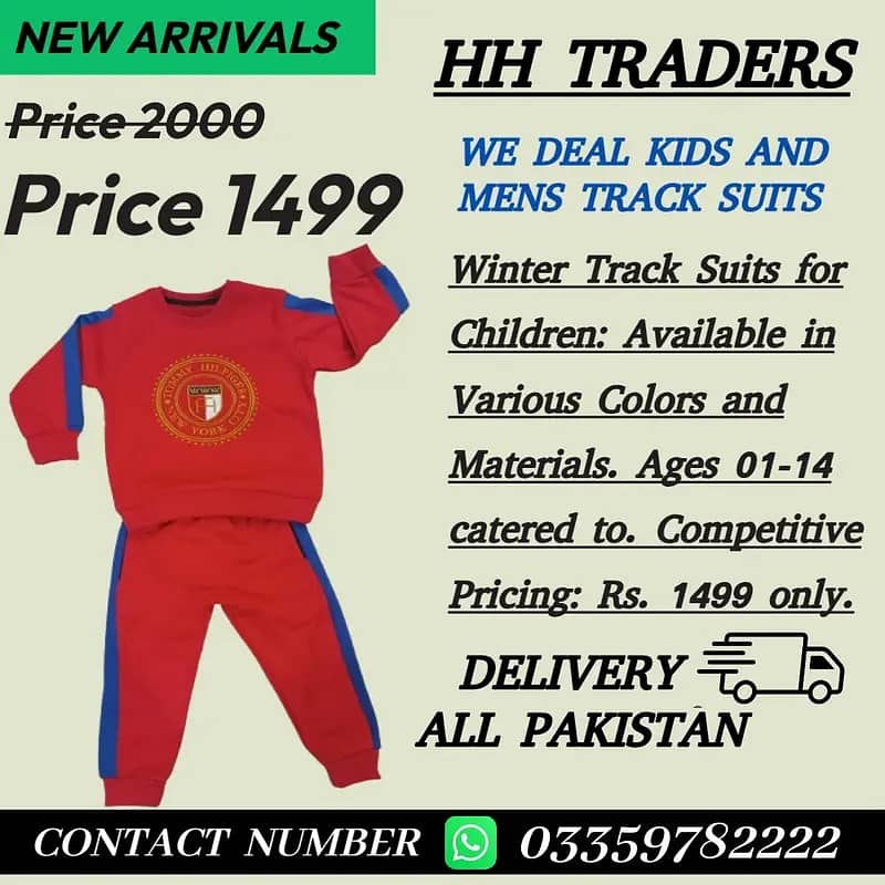 Kids Tracksuit / Baby Tracksuit / Kids Clothes for sale 14