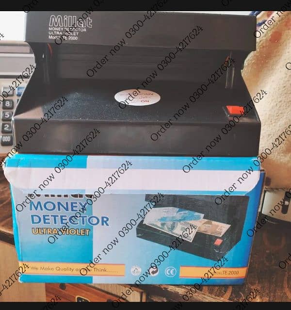 Money Note Checker Electric Machine counter Portable Money Detecto 5