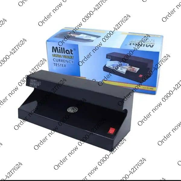 Money Note Checker Electric Machine counter Portable Money Detecto 7