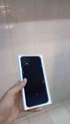 Google pixel 4xL with box 10 by 10