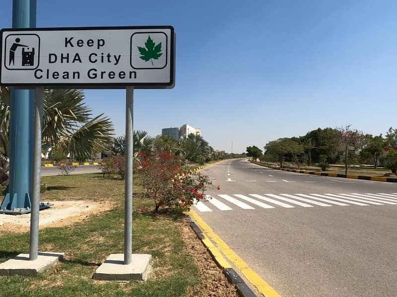 Prime Location 500 Square Yards Residential Plot For sale In DHA City Karachi 5