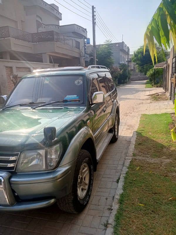 Toyota Prado  Automatic 4 by 4 sunroof and Turbo on model 2007 2