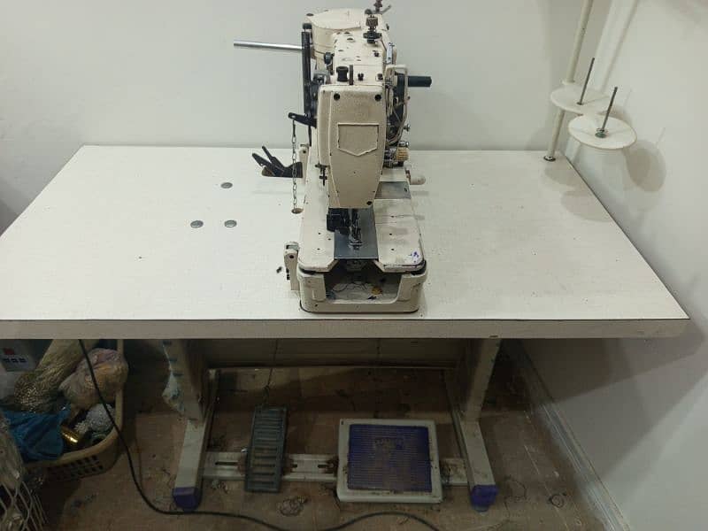 3 machines kaj overlock and buton 3