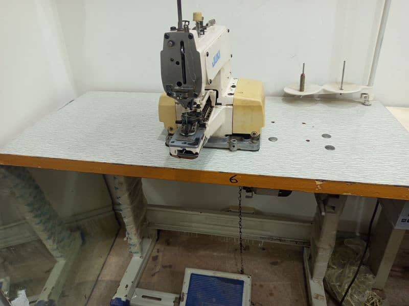 3 machines kaj overlock and buton 7