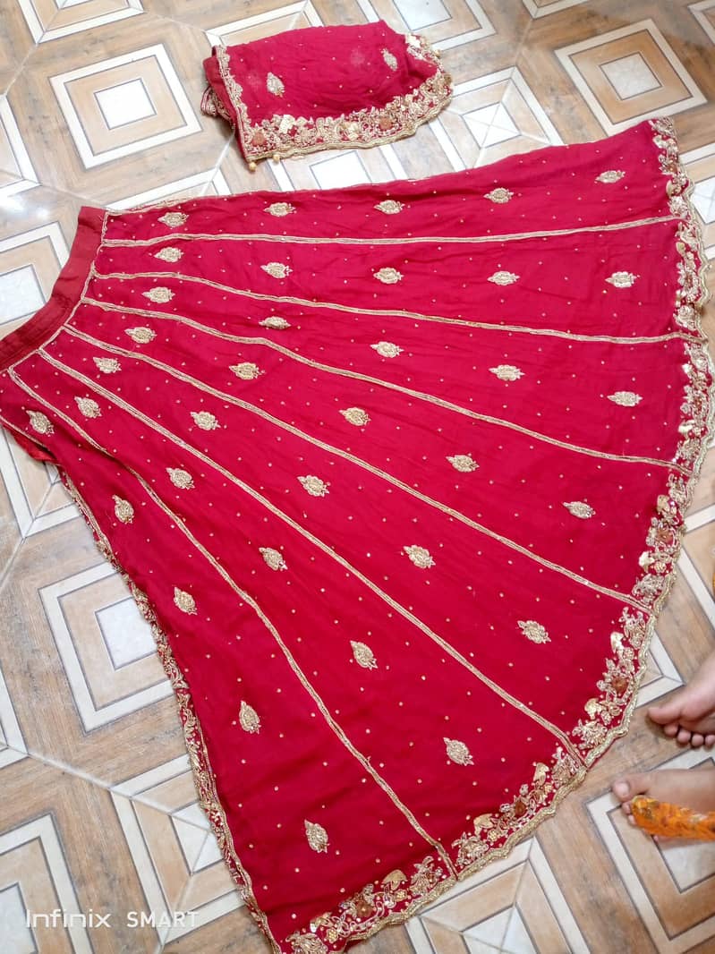 Bridal Heavy Lehnga and Maxi for Sale 5