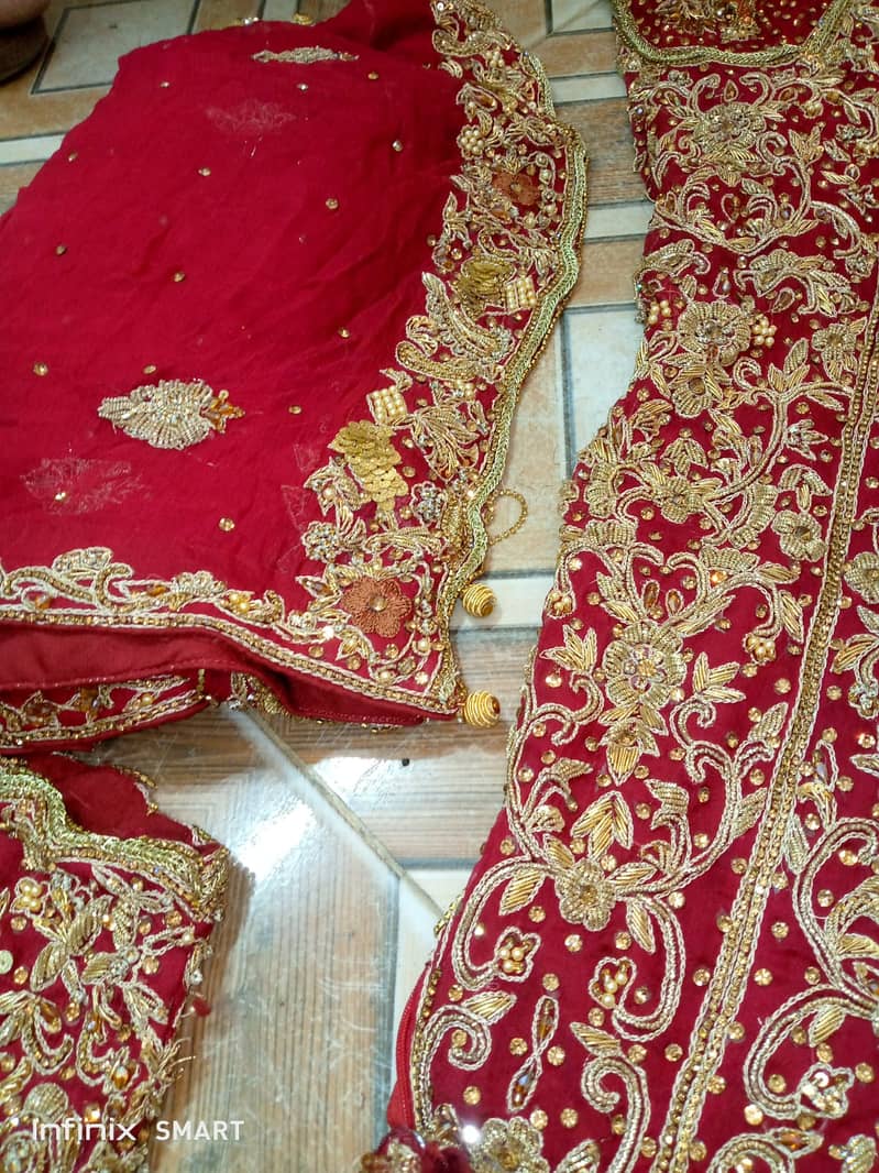 Bridal Heavy Lehnga and Maxi for Sale 17