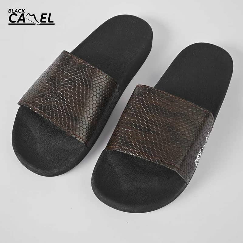 Black camel slippers 0