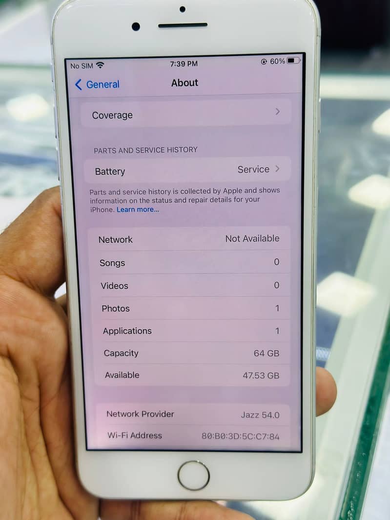 Iphone 8 plus PTA approved 64 gb 1