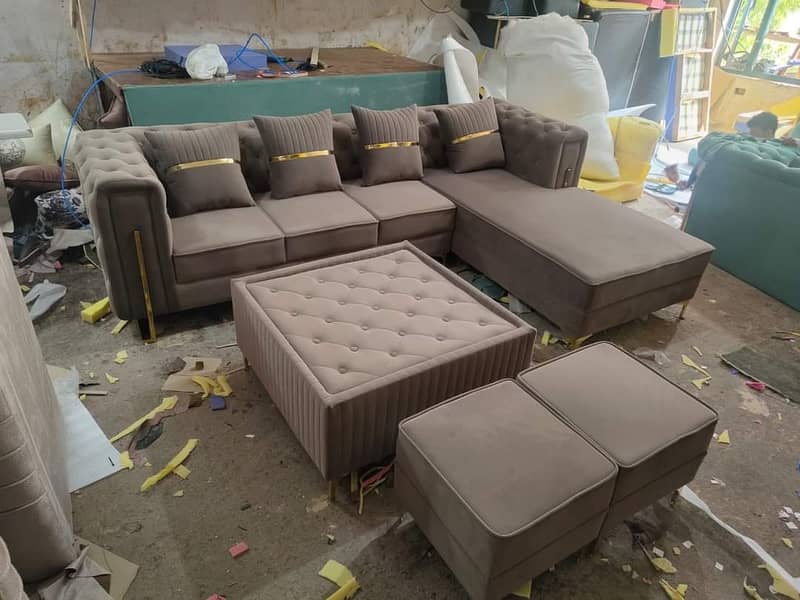 7 seater sofa set / Corner sofa set/ Sofa for sale / modren sofa set 9