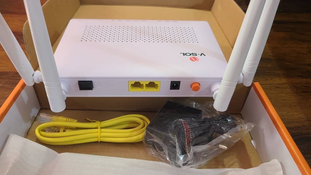 Xpon Fiber Optic High-Speed Router Vsol V2802DAC (Box Pack) 9