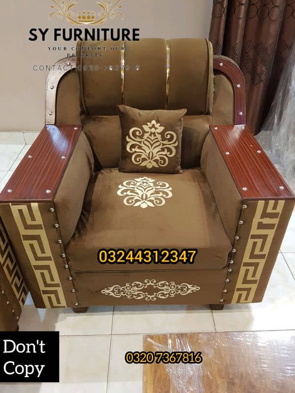 Brand New Sofa Set 6 Seater 2