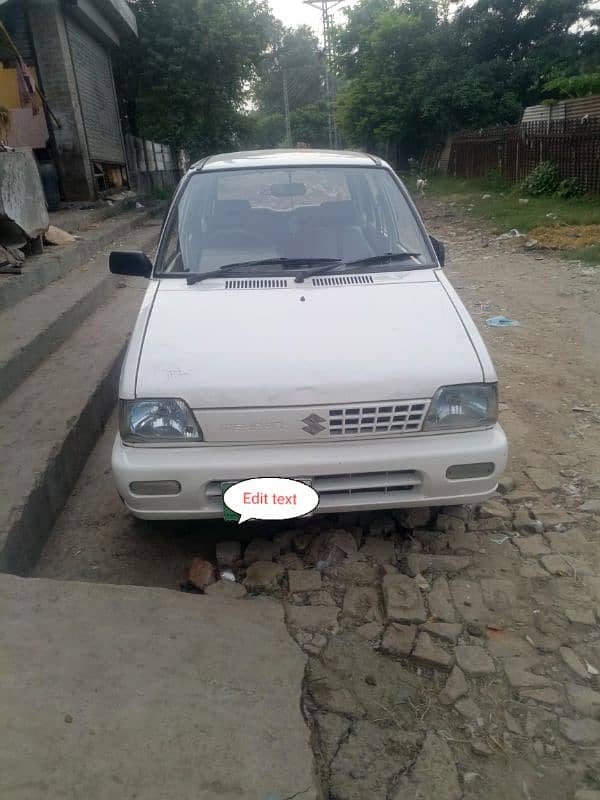 Suzuki Mehran VX 2013 1