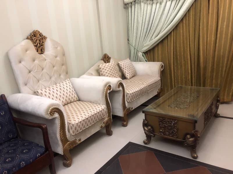 7 Seater sofa set with center table 1